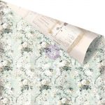 Prima Marketing Inc - Vintage Floral - Gold Foiled D/S C/S 12"X12" - Misty Fields